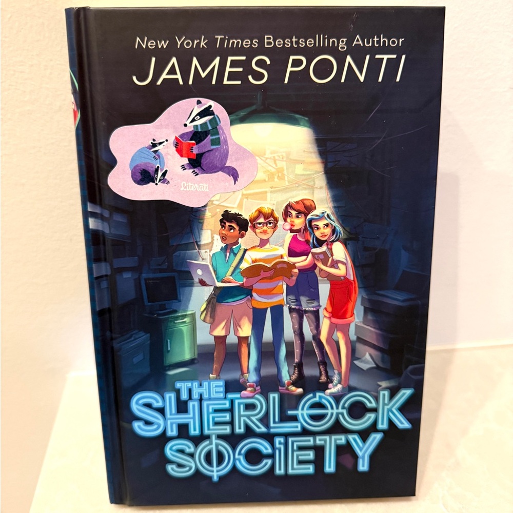 The Sherlock Society by James Ponti Hardcover